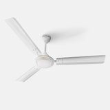Longway Nexa P2 1200 mm/48 inch Ultra High Speed 3 Blade Anti-Dust Decorative Star Rated Ceiling Fan (White,Brown Pack of 2)