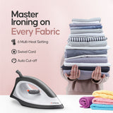 Longway Kwid Light Weight Electric Iron 1100W (Pack of 1)