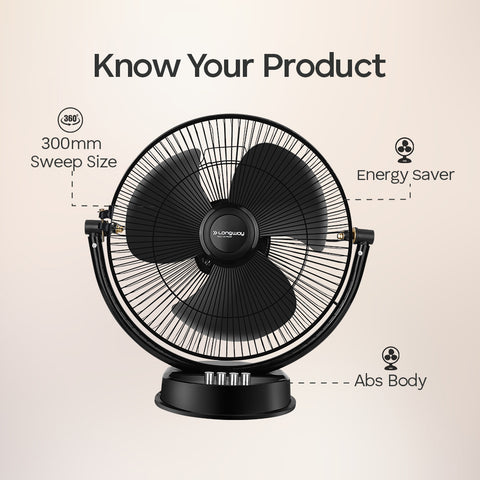 Buy Table Fan Online in India at Best Prices – Longway India